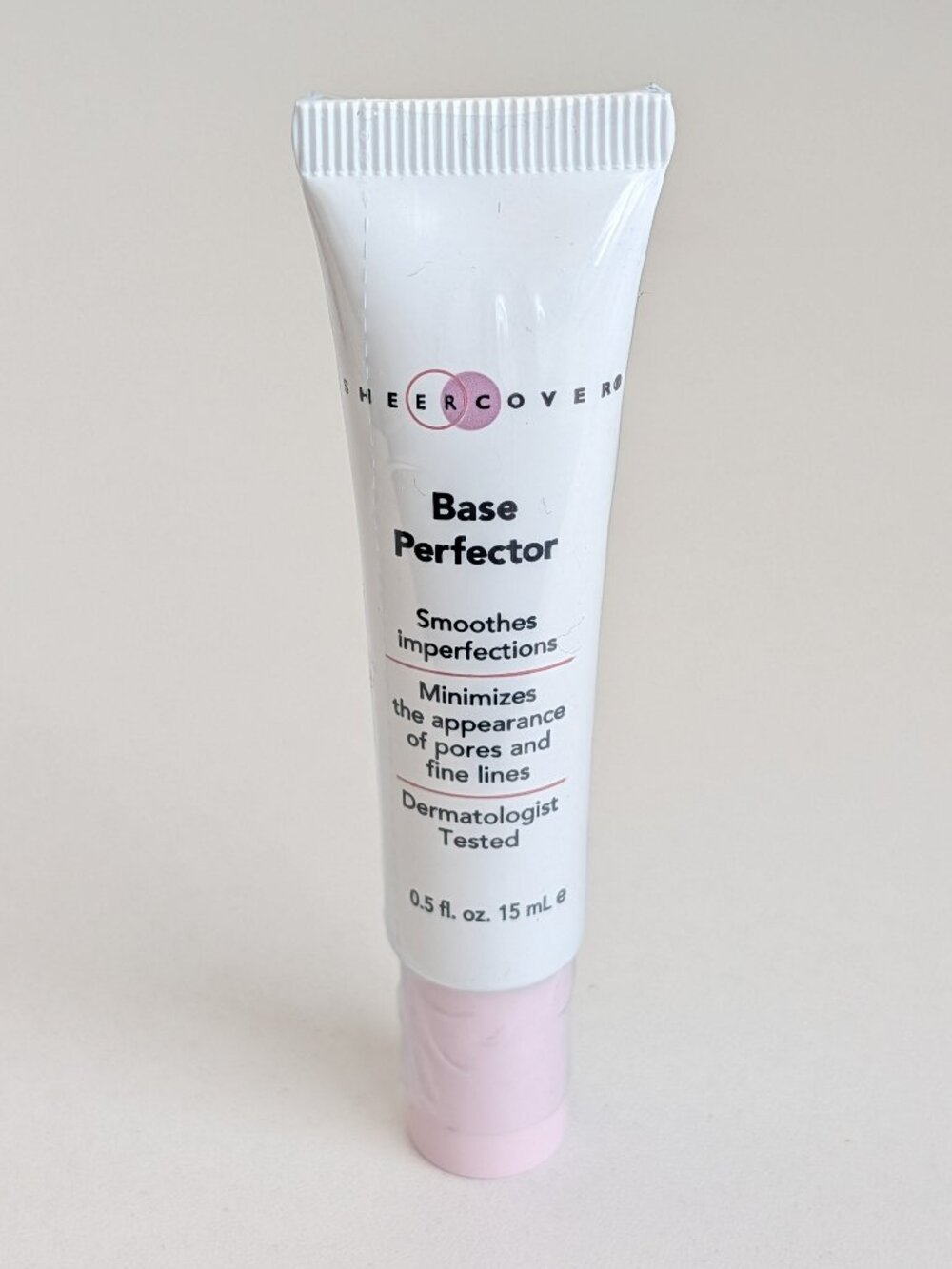 Sheer Cover Base Perfector Primer 0.5 oz 15 ml Travel Size SEALED